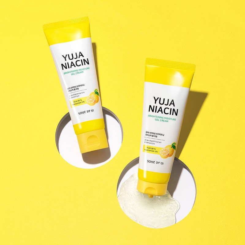 Combo Tinh chất dưỡng trắng Some By Mi Yuja Blemish Care & Kem dưỡng dạng gel Some By Mi Yuja Niacin Brightening Moisture Gel Cream