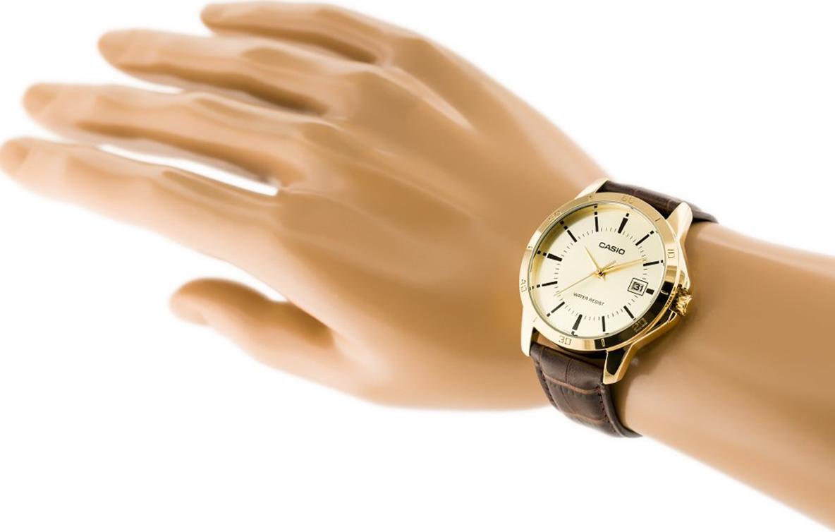 Đồng hồ nam dây da Casio MTP-V004GL-9AUDF