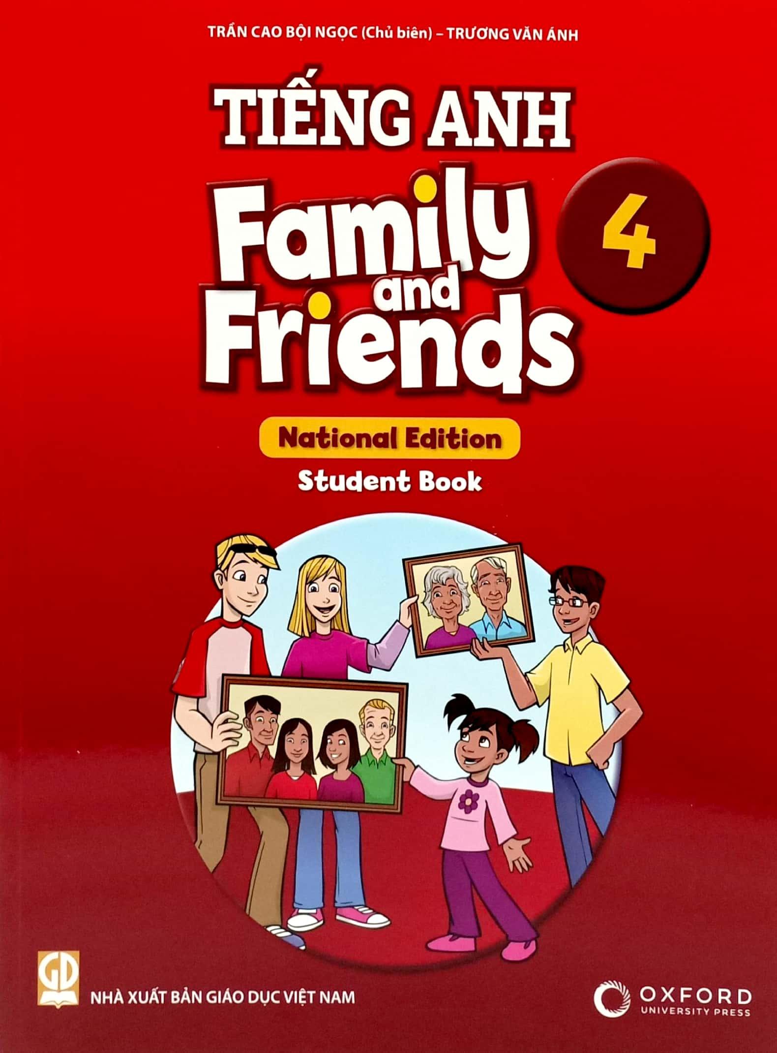 Tiếng Anh 4 Family And Friends (National Edition) - Student Book (2023)