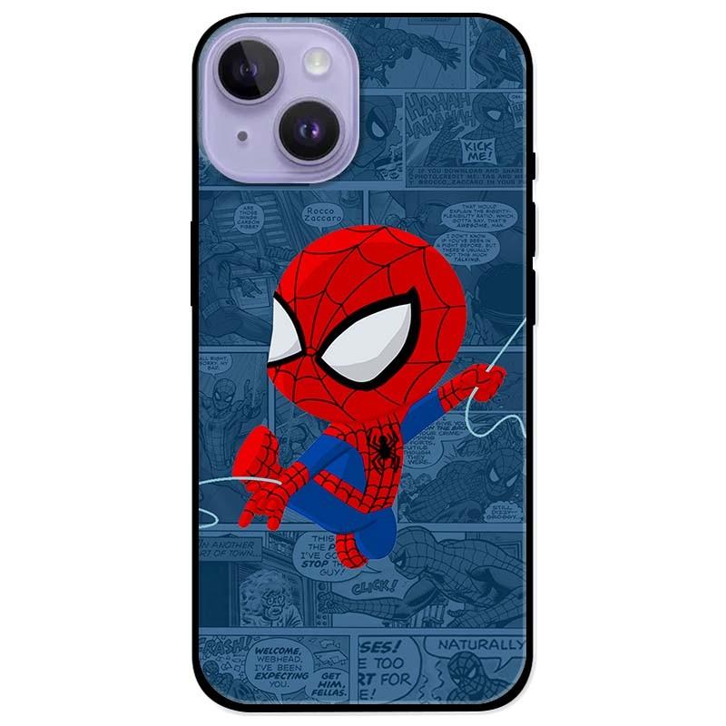 Ốp lưng dành cho Iphone 14 - Iphone 14 Plus - Iphone 14 Pro - Iphone 14 Pro Max - Người Nhện Bay