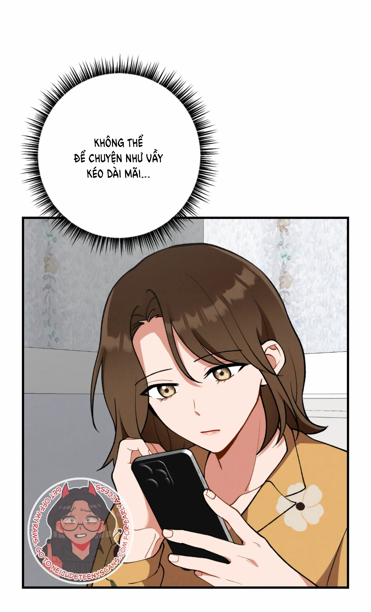 [18+] bạn của em trai không thể to như vậy! chapter 6.2 8