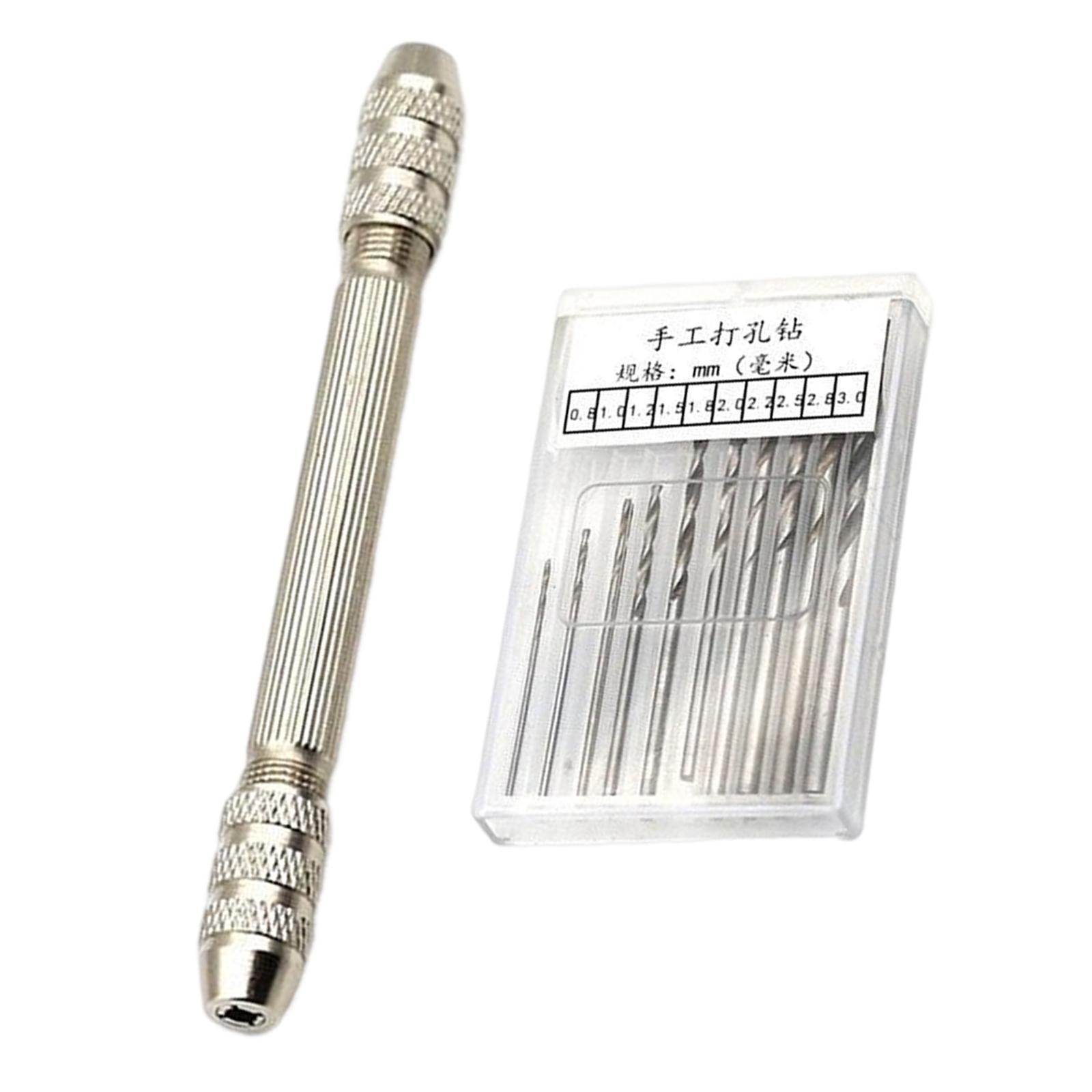 Hand Drill Woodworking Hand Drill for Keychain DIY Hairpin DIY Craft