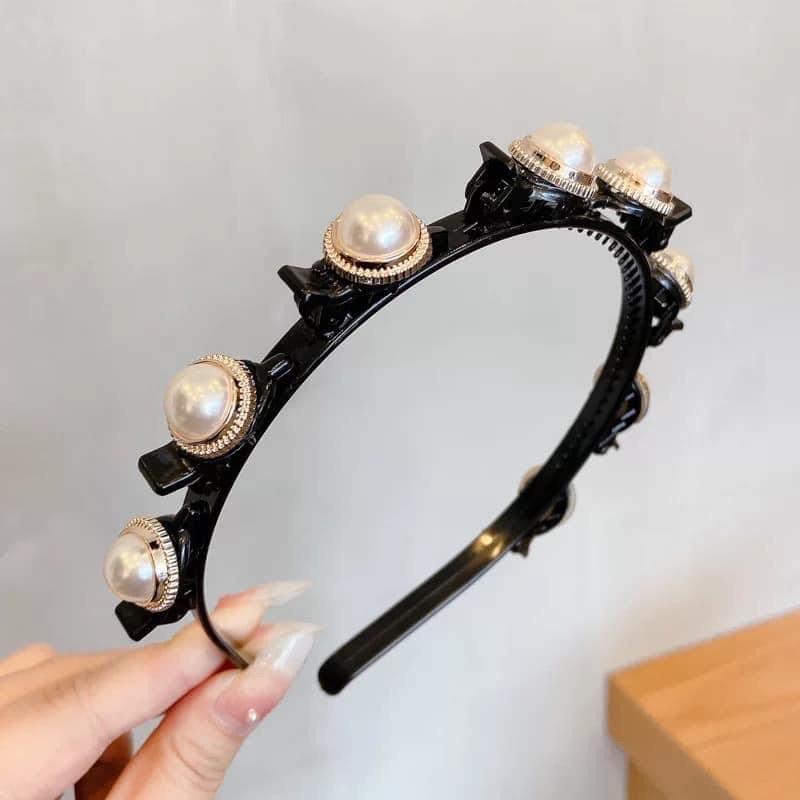 Bờm kẹp tóc phong cách Hàn Quốc
