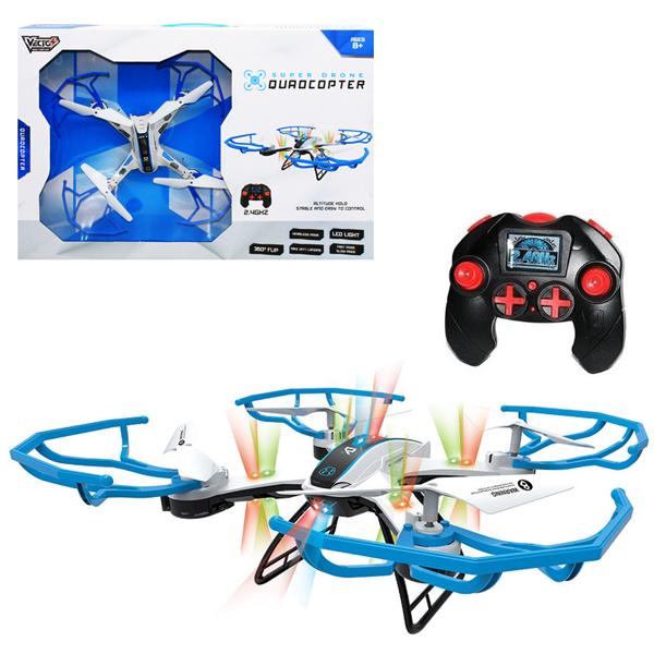 Đồ Chơi Siêu Drone Quadcopter Điều Khiển Từ Xa - Vecto VTX11/BL - Màu Xanh