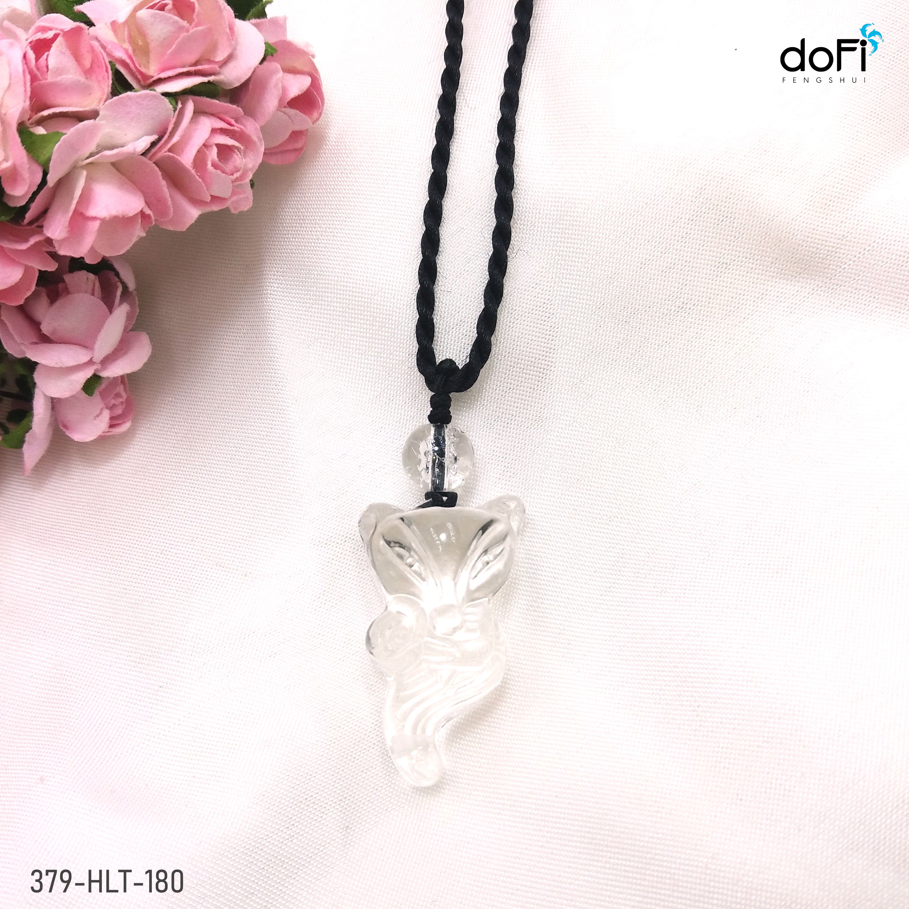 MẶT DÂY HỒ LY DÁNG ÔM HOA HỒNG ĐÁ TOPAZ TRẮNG