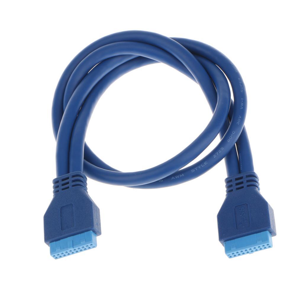 Motherboard 19 Pin Header to USB 3.0 Type C Adapter Converter Bracket Card