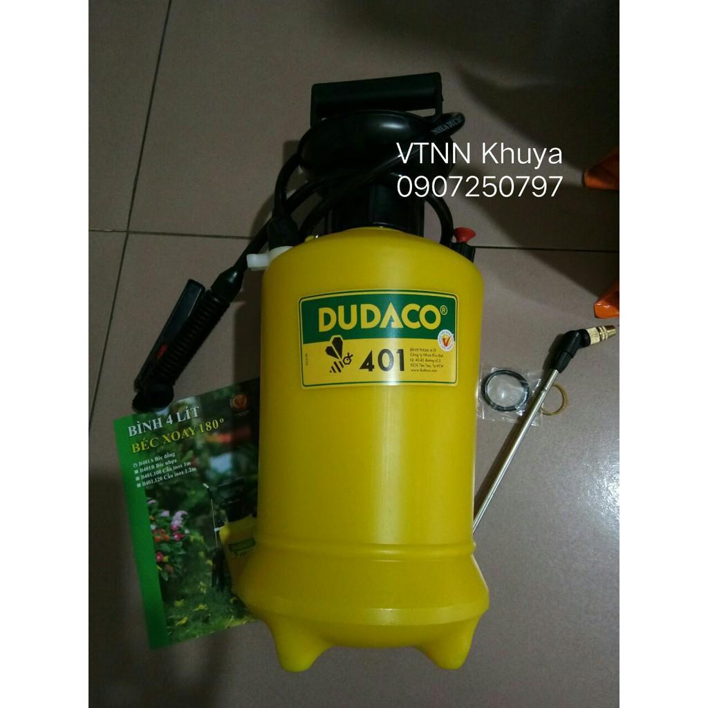 Bình xịt tưới cây 4 lít Dudaco hàng chuẩn đủ phụ kiện Có hỗ trợ bảo hành