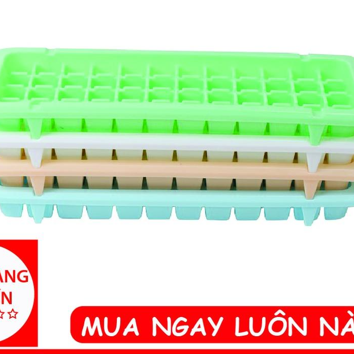 Khay đá 48 viên nhựa an toàn cho sức khỏe