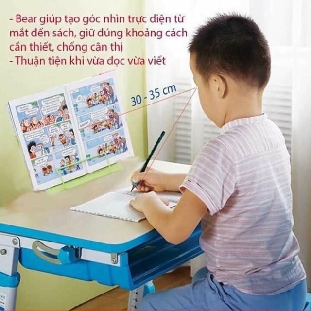 Kẹp sách chống cận thị, chống gù cho bé ngồi học