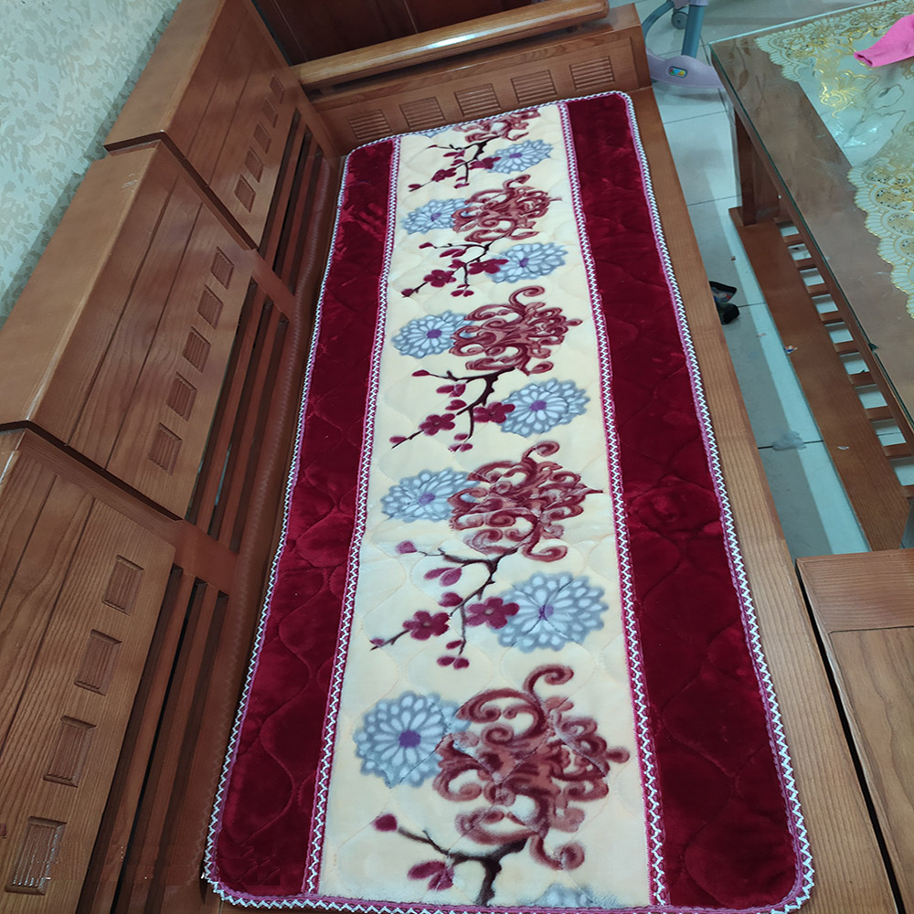 Bộ thảm lót ghế salong 3 miếng lông nhung mượt, dày 2cm