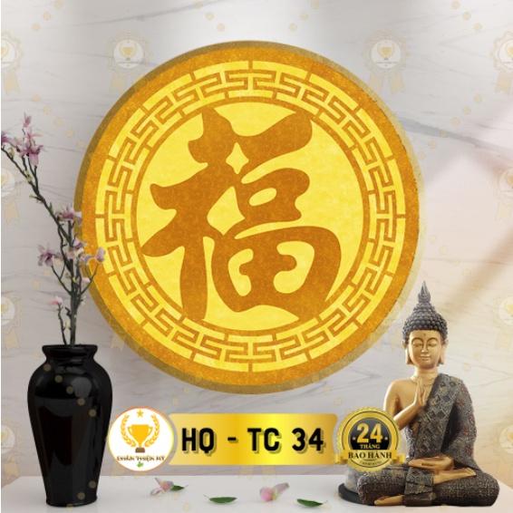Đèn hào quang trúc chỉ in_HQTC40