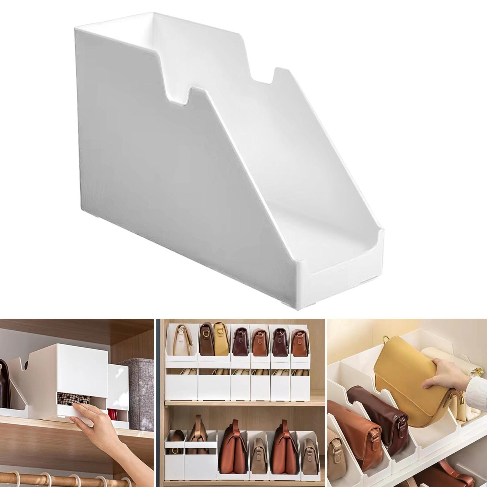 Handbag Organizers Shelf Stand Shelves Bedroom Separators Organization White