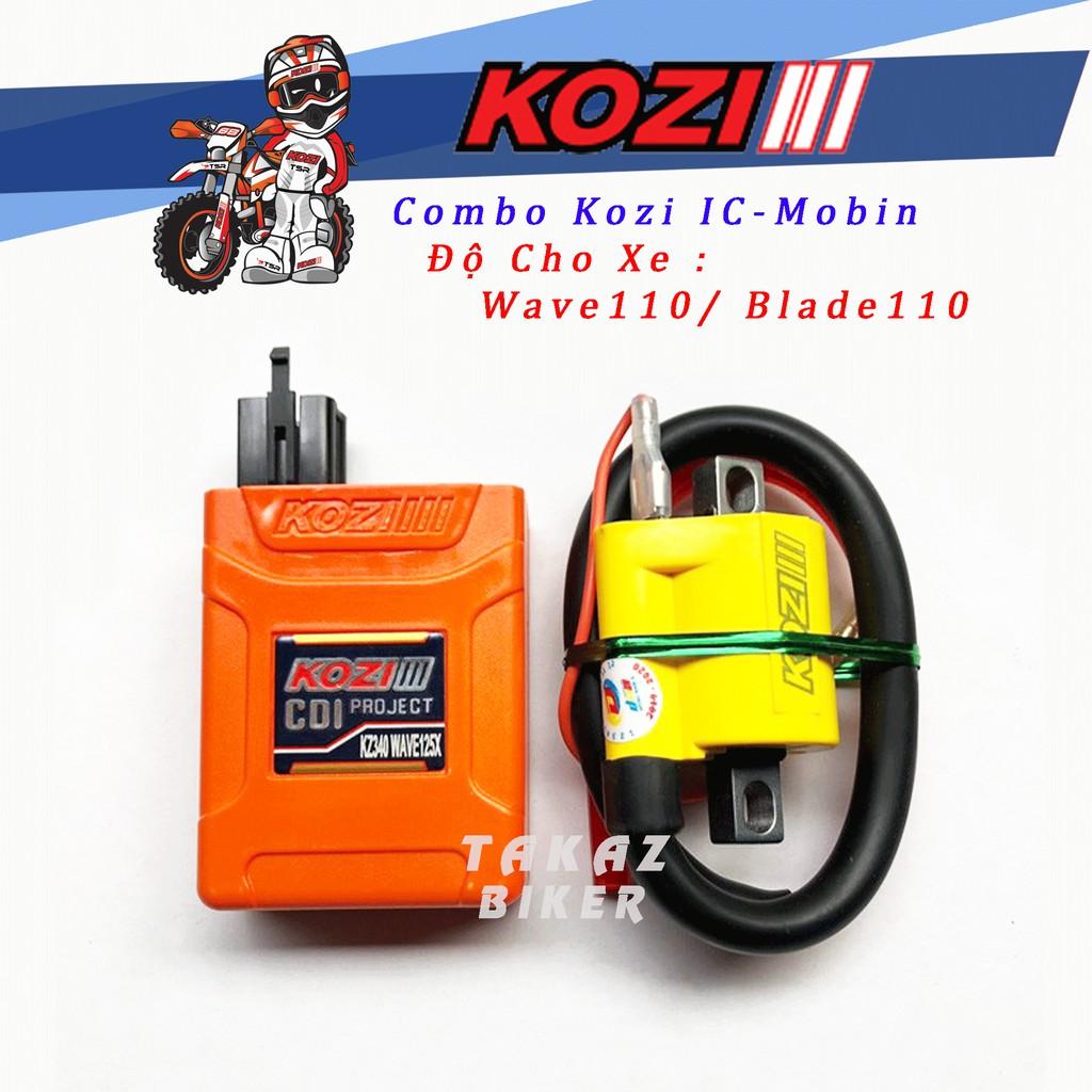 Combo Độ dàn lửa cho Wave Alpha 110, Blade 110 - KOZI Malaysia