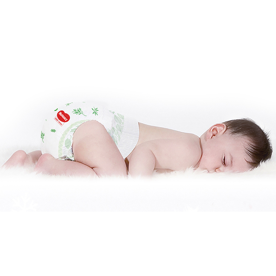 Tã Quần Huggies Dry Tràm Trà Tự Nhiên Gói Cực Đại XL62 + Tặng 8 miếng
