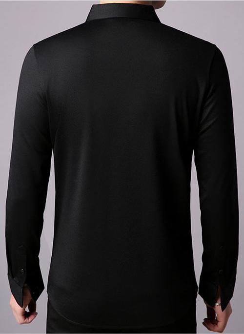 Áo Sơ Mi Nam Dài Tay AD19 - Đen - XXL