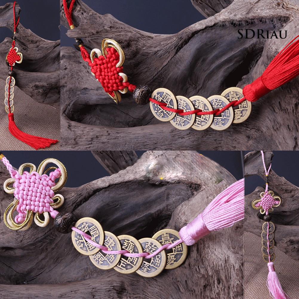 Phụ Kiện Treo Trang Trí Xe Ô Tô Hình Đồng Xu May Mắn