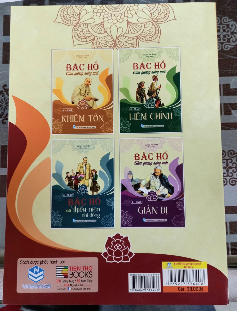 Combo 3 cuốn Bác Hồ