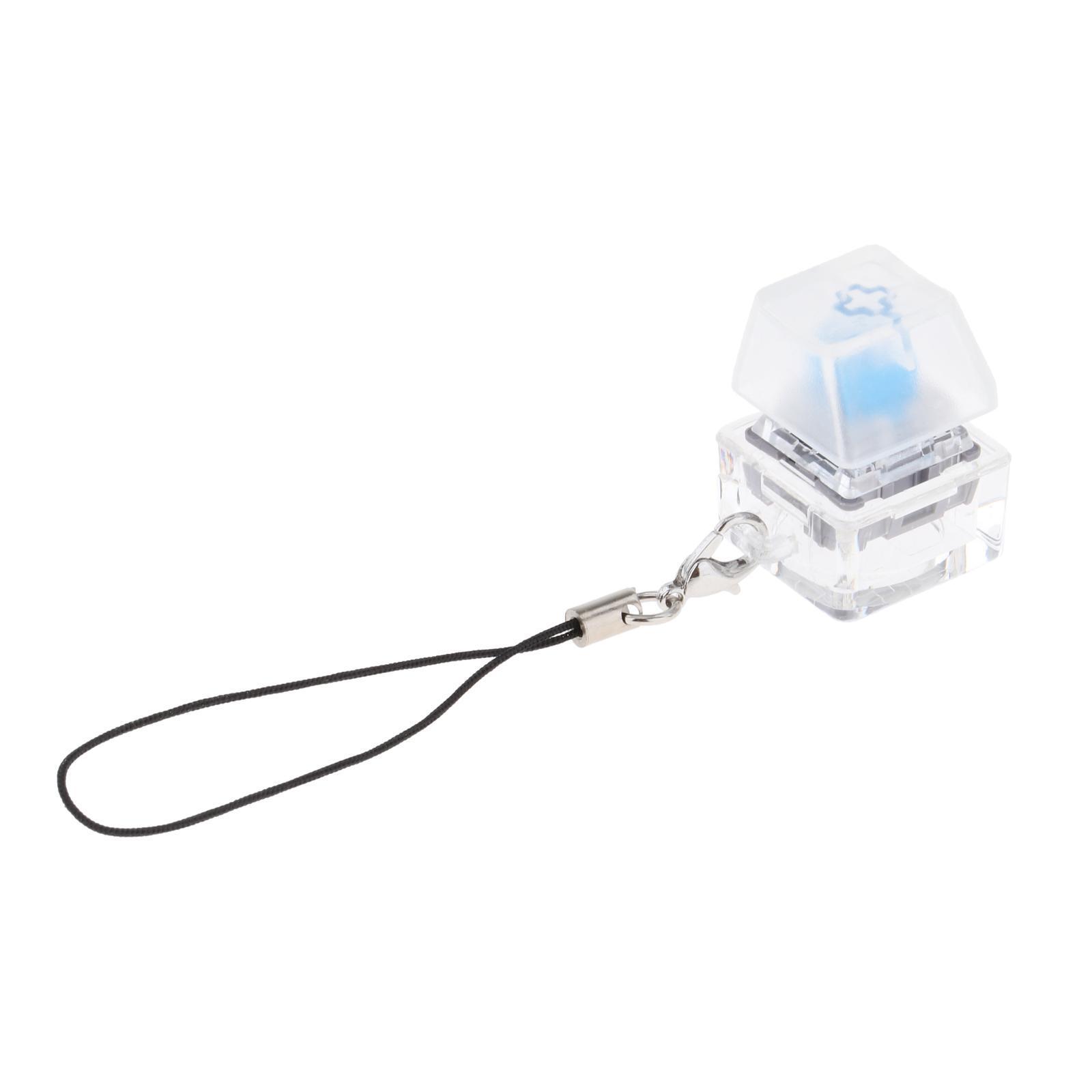 Mechanical Keyboard Switch Tester Pendant Key Rings Toy Decoration DIY