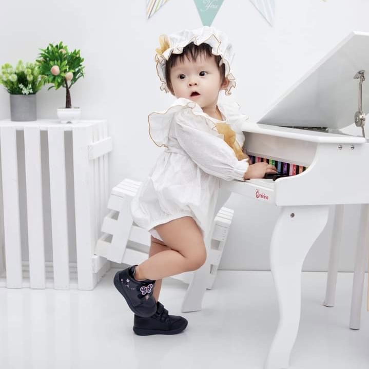 Bodysuit Nơ Handmade Bé Gái 3 Đến 12kg, Áo Liền Quần Bé Gái Chất Thô Nhật [A406