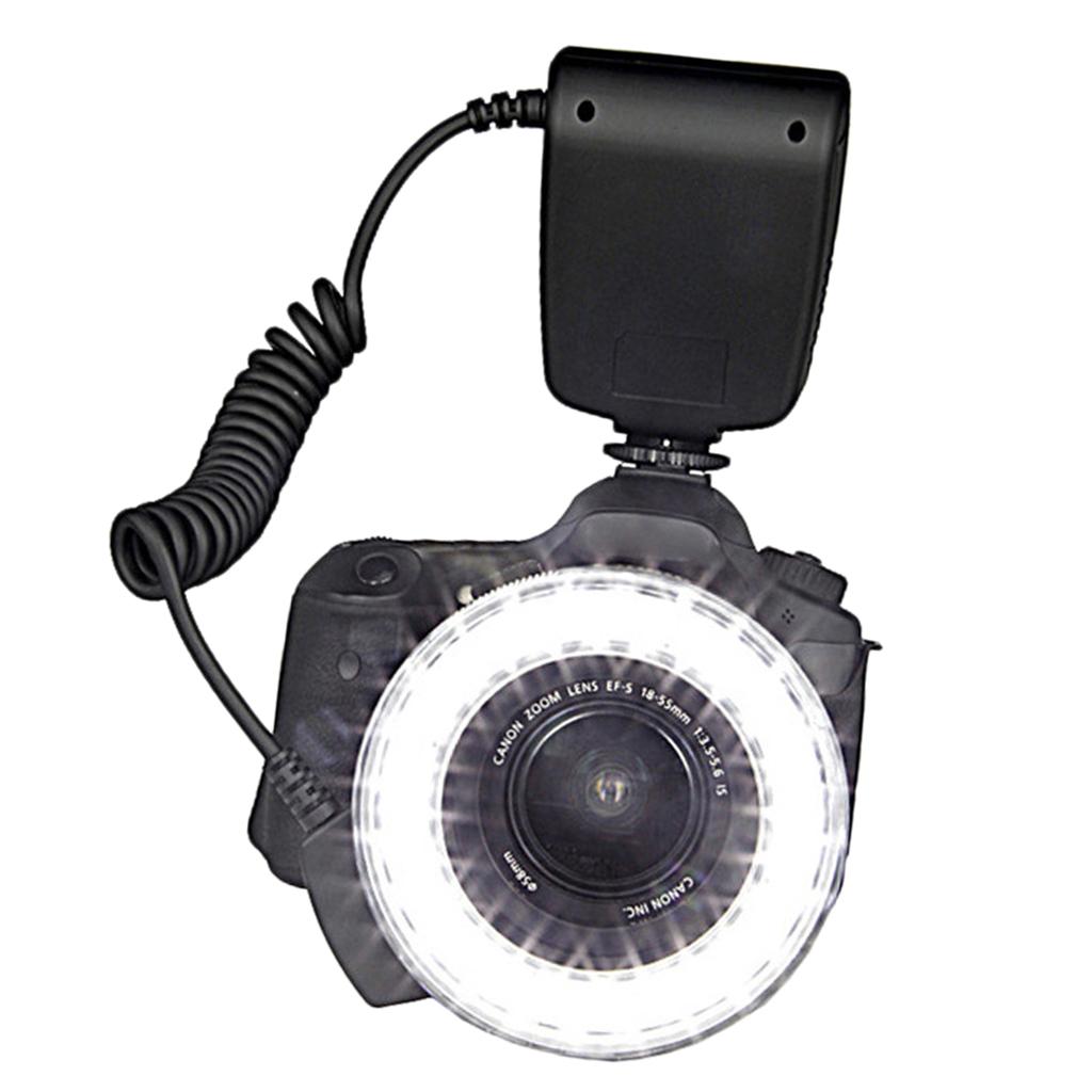Flash LED Light Macro Set For Canon / Nikon D7100 D7000 D5200 D5100 NEW