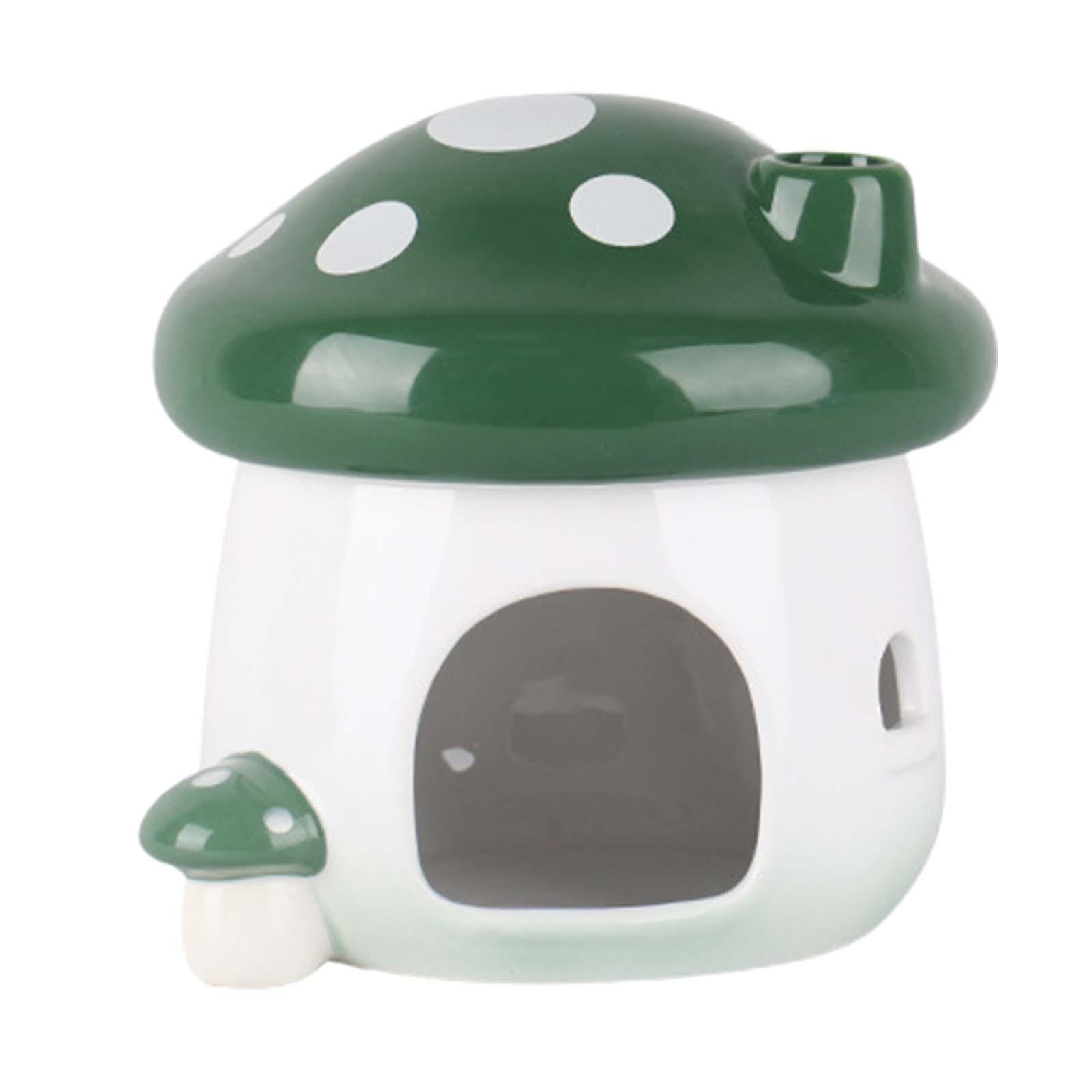 Hamster Houses Hamster Hideouts Ceramic Indoor Outdoor Small Animal Hamster Habitat Hideout Pet Sleeping Nest for Mice Lemmings Critter Rats