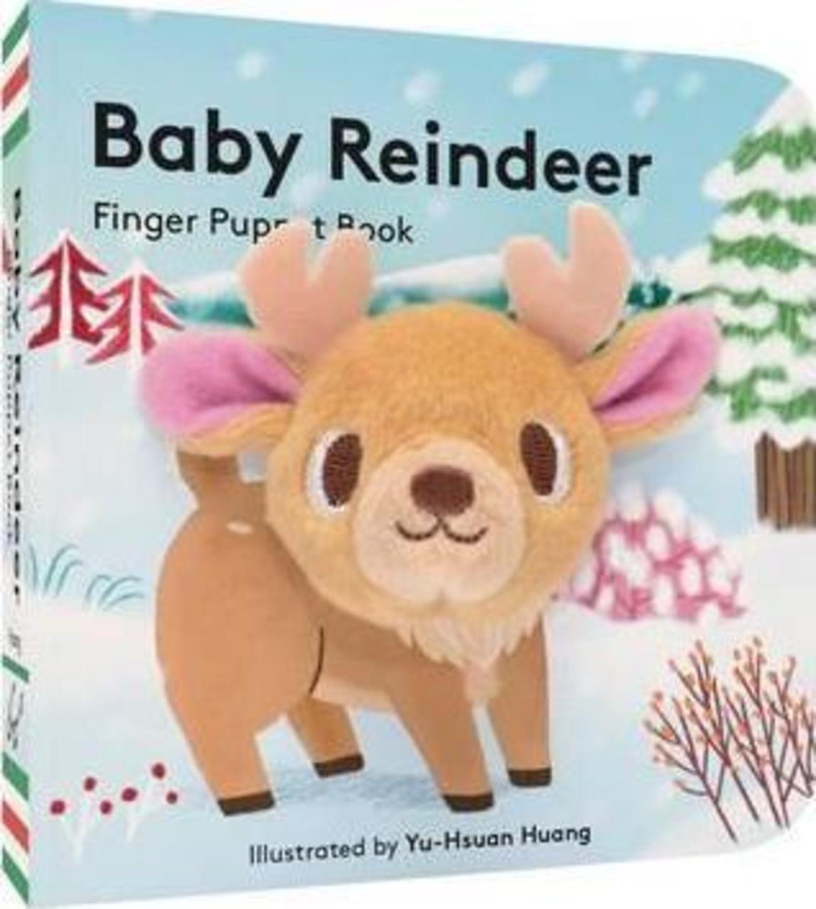 Sách - Baby Reindeer: Finger Puppet Book by Yu-hsuan Huang