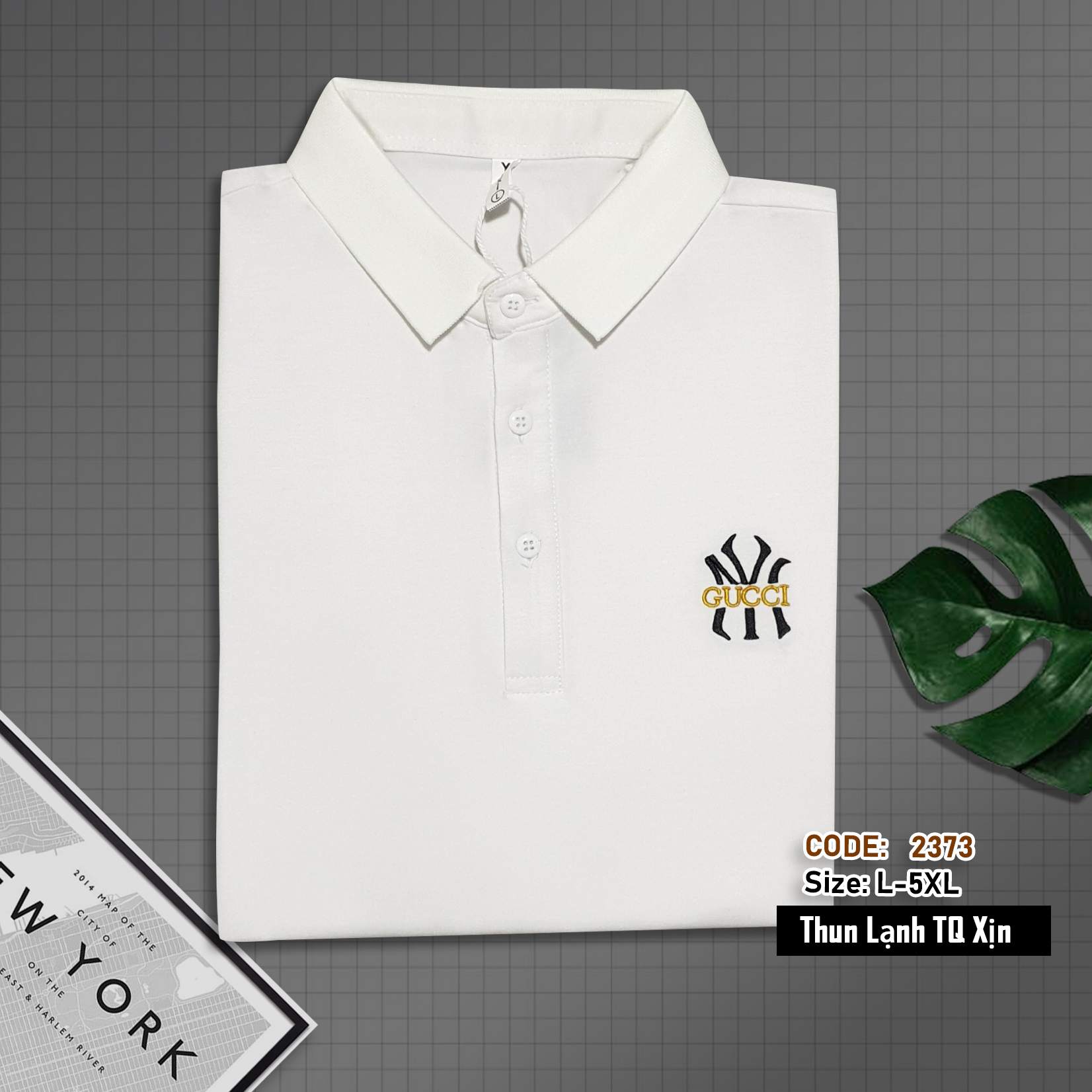 2373 - Áo Polo nam tay ngắn, Áo cổ trụ nam thun lạnh cao cấp, hàng Xưởng may Vinh Thiện Phát, sỉ từ 10 cái