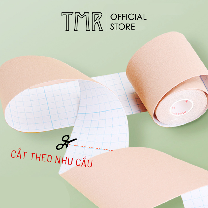 Cuộn Dán  TMR Push UP Tape Màu Nude bám dính chắc chắn tuyệt đối có thể tạo nhiều kiểu