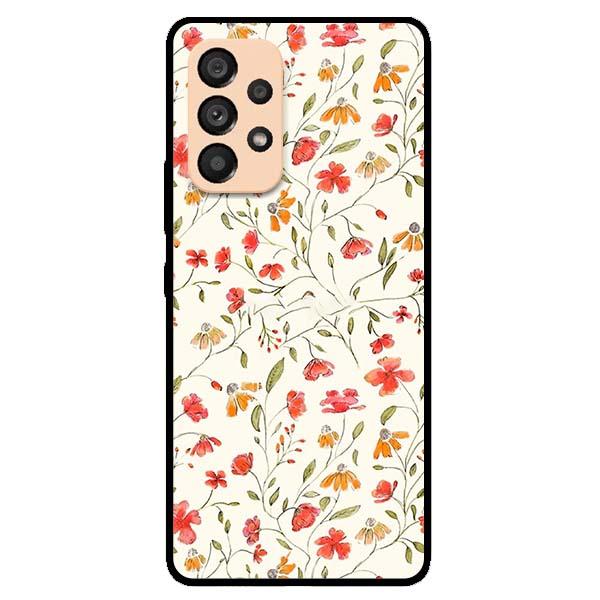 Ốp lưng dành cho Samsung Galaxy A23 / A33 5G / A53 5G / A73 5G - Tiểu Tiết Hoa Đỏ