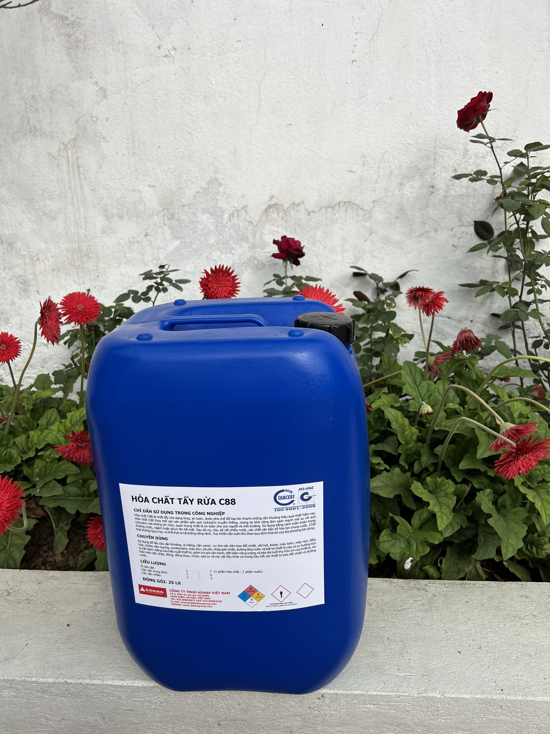 Chất Tẩy Cặn Cuộn Dây Ngưng Tụ Tháp Giải Nhiệt C88