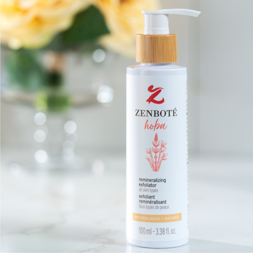 Gel tẩy da chết cấp khoáng Hoba - Zenboté 100ml