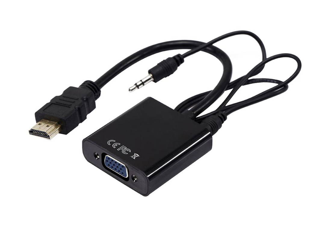 CÁP HDMI ra VGA L + AUDIO 0.2M