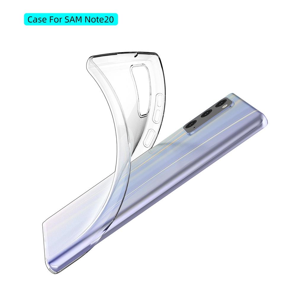 Ốp lưng dẻo trong suốt dành cho SamSung Galaxy Note 20, Note 20 Ultra, Note 10, Note 10 Plus, Note 10 LIte