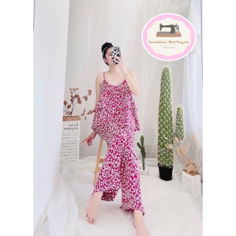 Sét Ngủ Lụa 2 Dây Quảng Châu