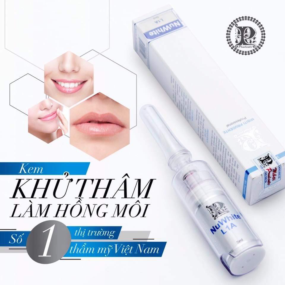 Kem Làm Hồng Môi L1A Nuwhite Mibiti Prudente Biowhite