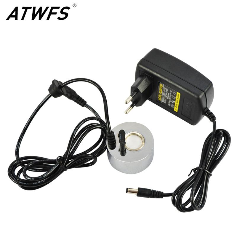 ATWFS Nhôm Mini Phun Sương Tạo Phun Sương Tạo Ẩm Hình Ếch Con Vòi Phun Nước Ao Sương Mù Máy Atomizer Máy Tạo Độ Ẩm Không Khí