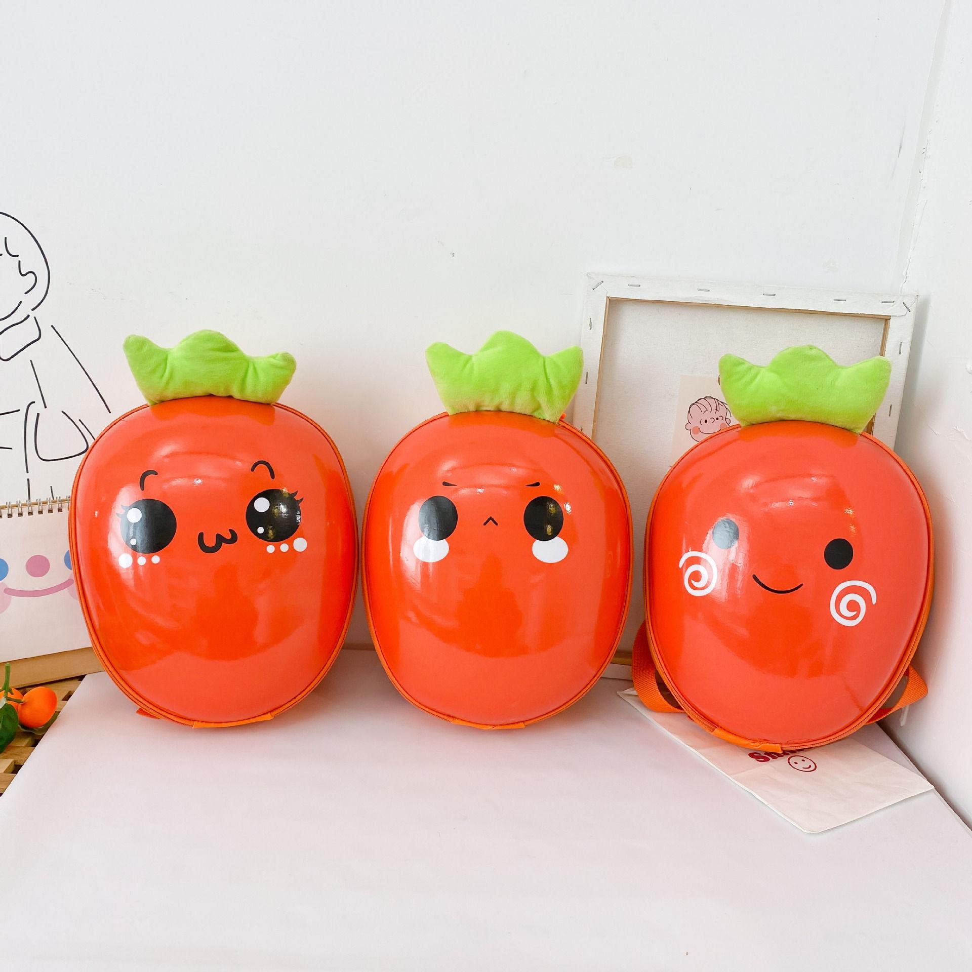 3D ABS Trẻ Em Mẫu Giáo Trường Túi Trẻ Em Ba Lô Hoạt Hình Trẻ Sơ Sinh Sách Học Sinh Túi Dễ Thương Cà Rốt Ba Lô Cho Bé Gái Bé Trai