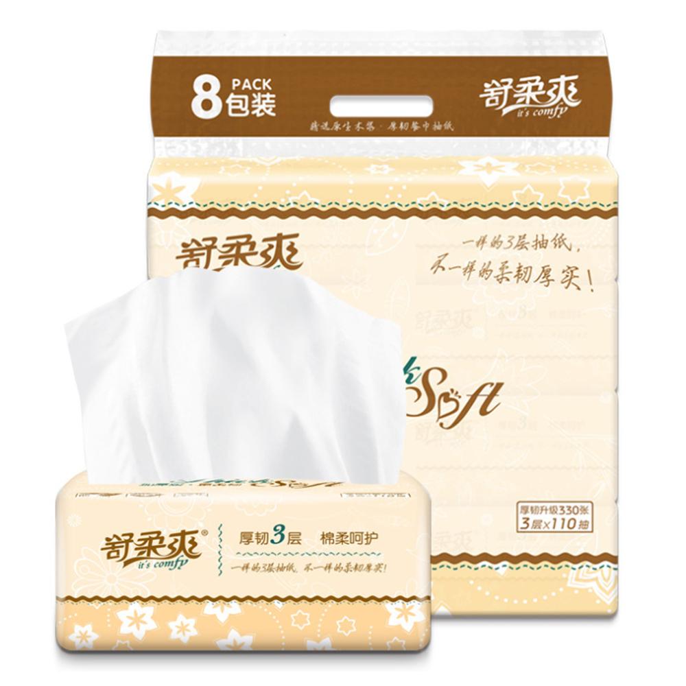110 tờ 3 lớp giấy gia dụng, giấy ăn, thân thiện với da