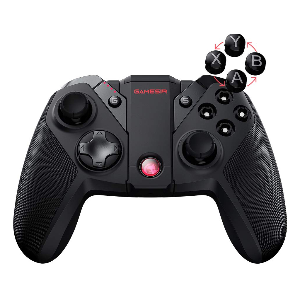 Tay cầm chơi game GAMESIR G4 PRO Tay Cầm Chơi Game Không Dây 2.4GHz Dành Cho Nintendo Switch ,Trò Chơi Apple Arcade Và MFi Xbox Cloud Gaming Android PC ,Phiên Bản Mới Của gamesir G4- hàng nhập khẩu