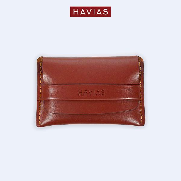 Ví Da Mini Handcrafted Smile8 Wallet - HAVIAS