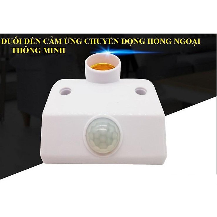 Đui Đèn Cảm Ứng Chuyển Động Hồng Ngoại Thông Minh