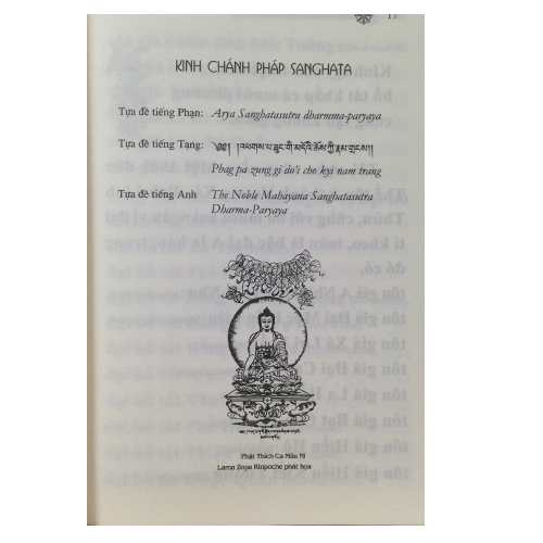 Kinh Chánh Pháp SANGHATA