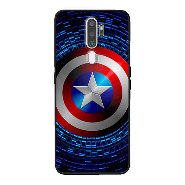 Ốp Lưng in cho Oppo A9 2020 Mẫu Siêu Nhân 7 - Hàng Chính Hãng