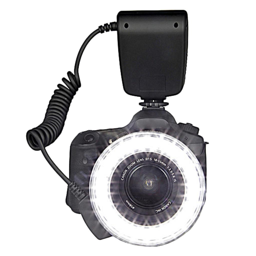 Flash LED Light Macro Set For Canon / Nikon D7100 D7000 D5200 D5100 NEW