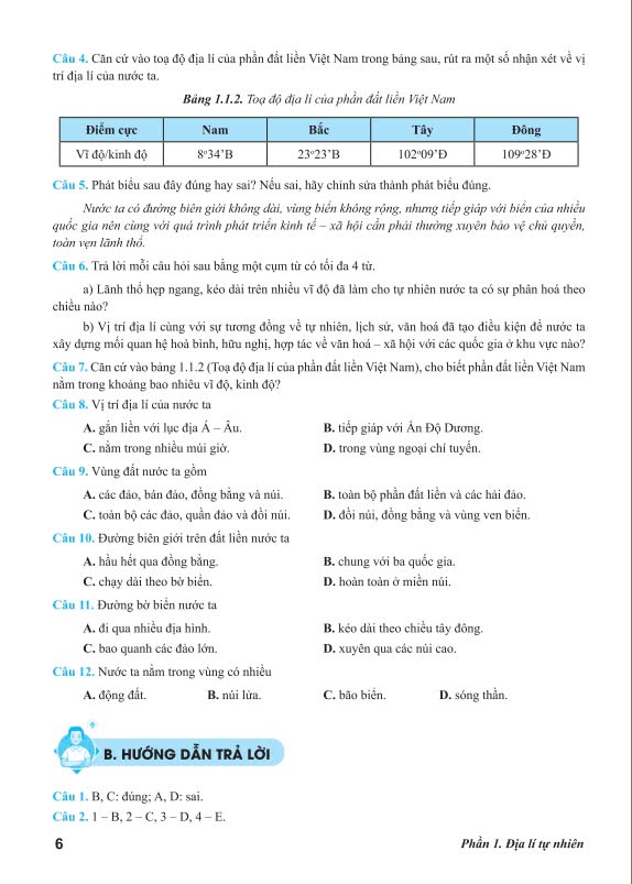 Sách - Các Dạng Câu Hỏi Và Bài Tập Phát Triển Năng Lực Địa Lí 12 - ndbooks