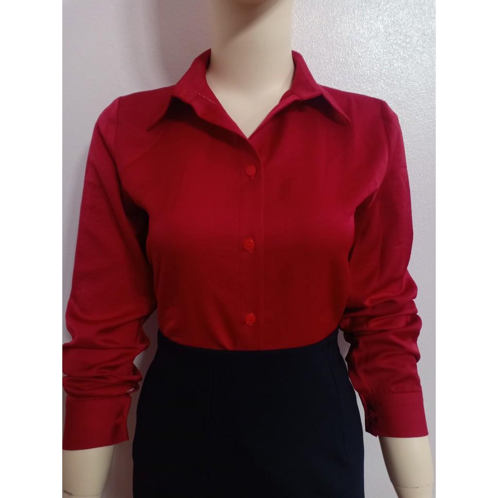Áo sơ mi nữ lụa cao cấp