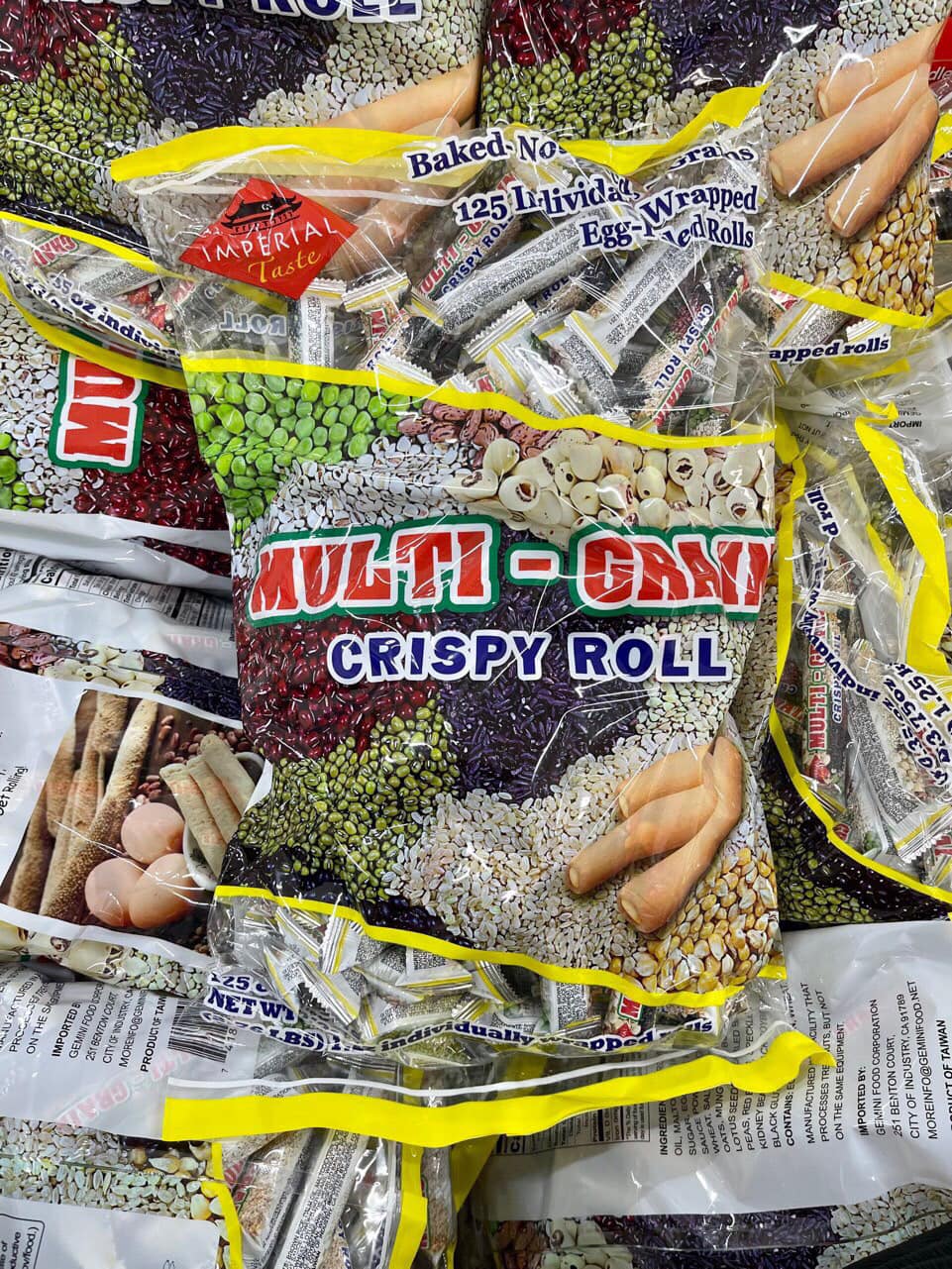 Bánh Ngũ Cốc Multi Grain Cri spy R oll 1.25kg ( không xuất hóa đơn đỏ )