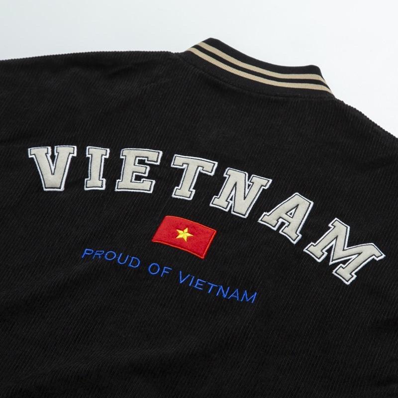 Áo Khoác Bomber UNDER 84 Vietnam Varsity Jacket - UJK001