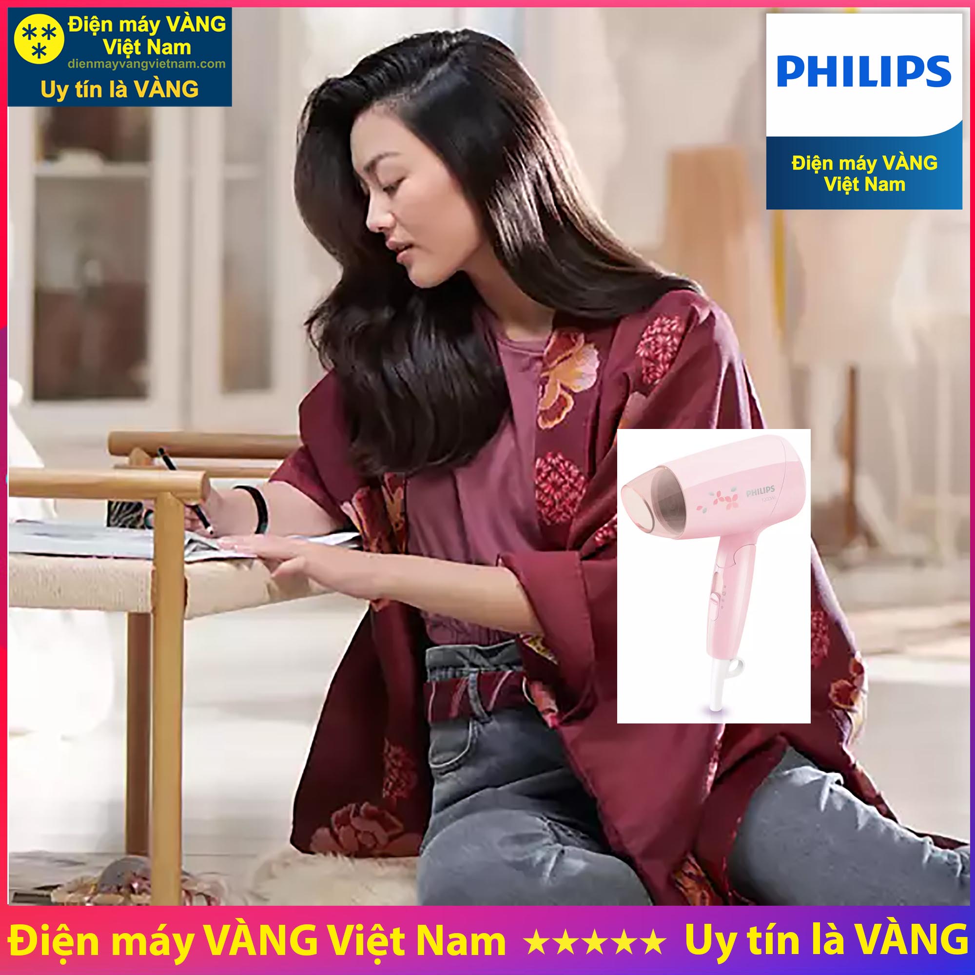 Máy Sấy Tóc Philips BHC010