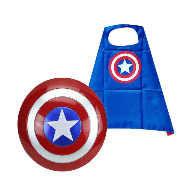 SET Khiên Áo Kiếm bộ đồ phòng thủ và chiến của Nhân Vật Đội Trưởng Mỹ Captain America